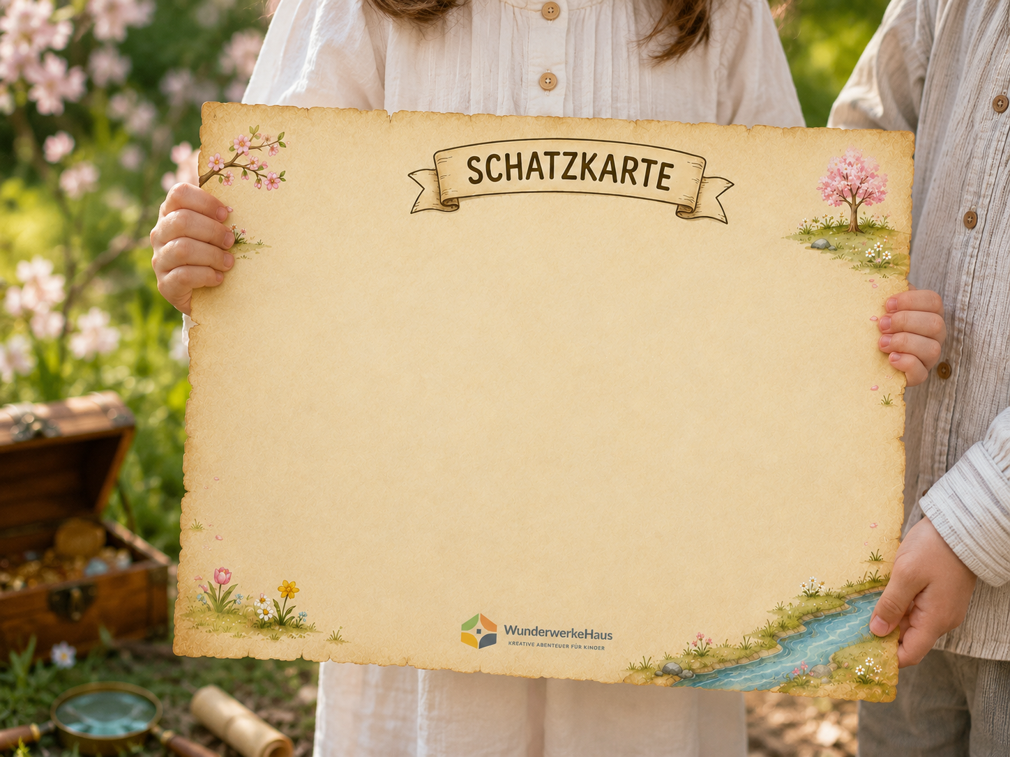 Schatzkarten  | 5 Motive zur Auswahl | A5 A4 A3 |  Offsetpapier | für Kindergeburtstag, Schatzsuche, Piratenparty