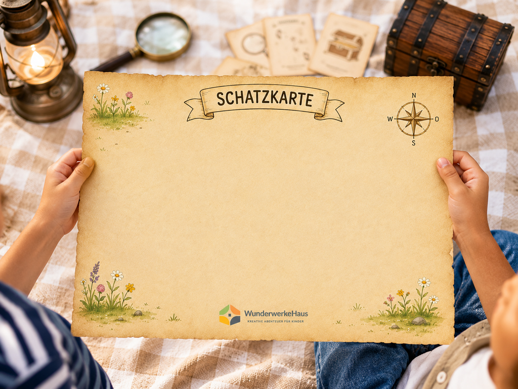 Schatzkarten  | 5 Motive zur Auswahl | A5 A4 A3 |  Offsetpapier | für Kindergeburtstag, Schatzsuche, Piratenparty